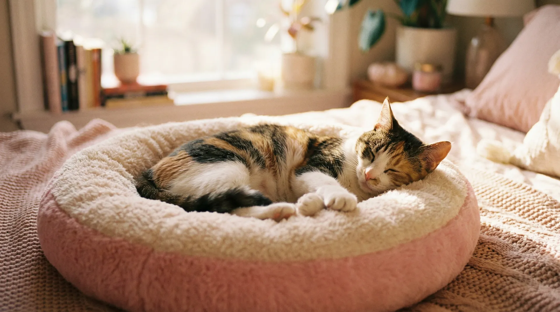 三花猫安静入睡 - 100仿盛大